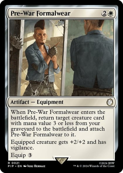 Pre-War Formalwear, Universes Beyond: Fallout 21
