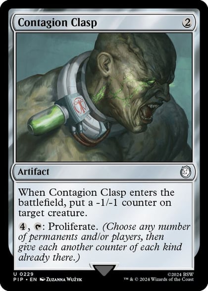 Contagion Clasp, Universes Beyond: Fallout 229