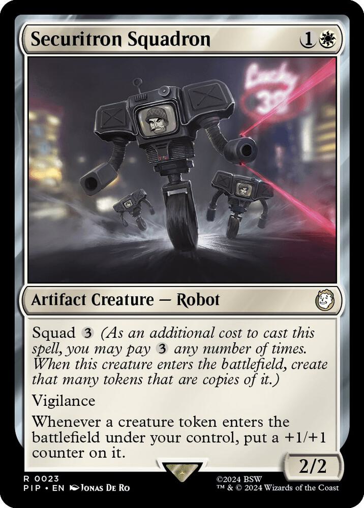 Securitron Squadron, Universes Beyond: Fallout 23