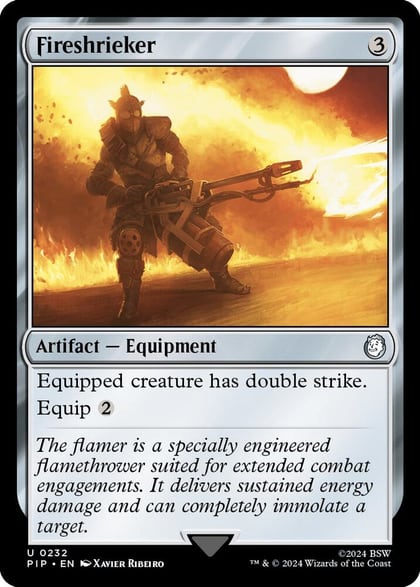 Fireshrieker, Universes Beyond: Fallout 232