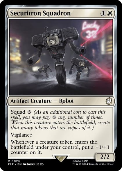 Securitron Squadron, Universes Beyond: Fallout 23