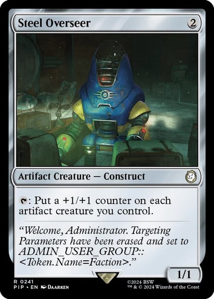 Steel Overseer, Universes Beyond: Fallout 241