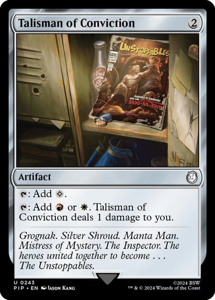 Talisman of Conviction, Universes Beyond: Fallout 243