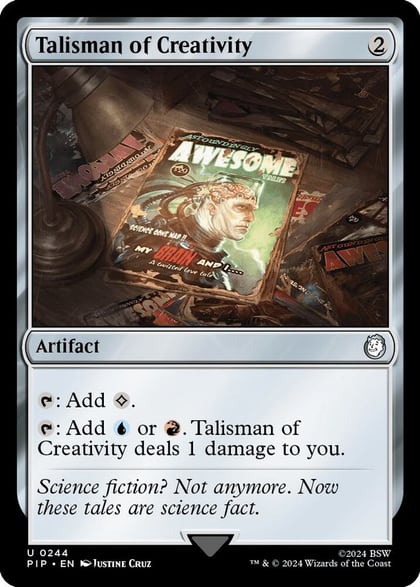Talisman of Creativity, Universes Beyond: Fallout 244