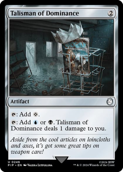 Talisman of Dominance, Universes Beyond: Fallout 246