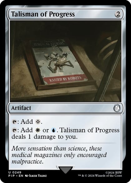 Talisman of Progress, Universes Beyond: Fallout 249