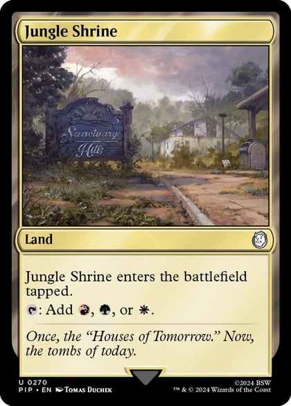Jungle Shrine, Universes Beyond: Fallout 270