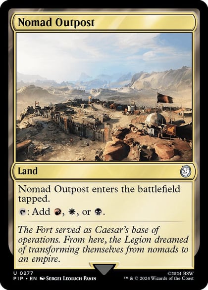 Nomad Outpost, Universes Beyond: Fallout 277