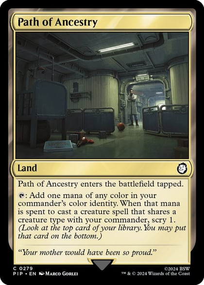 Path of Ancestry, Universes Beyond: Fallout 279