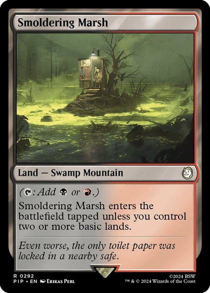 Smoldering Marsh, Universes Beyond: Fallout 292