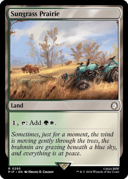Sungrass Prairie, Universes Beyond: Fallout 295