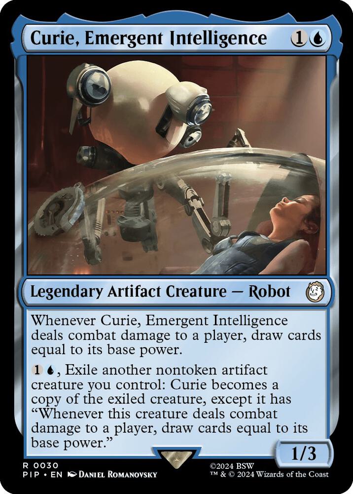 Curie, Emergent Intelligence, Universes Beyond: Fallout 30