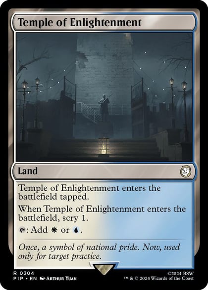 Temple of Enlightenment, Universes Beyond: Fallout 304