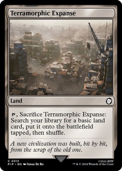 Terramorphic Expanse, Universes Beyond: Fallout 313