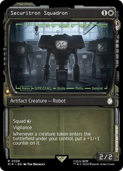 Securitron Squadron (Showcase), Universes Beyond: Fallout 328