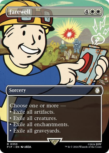Farewell (Borderless), Universes Beyond: Fallout 353