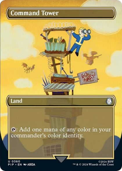Command Tower (Borderless), Universes Beyond: Fallout 360