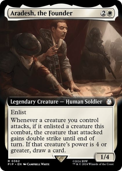 Aradesh, the Founder (Extended Art), Universes Beyond: Fallout 362