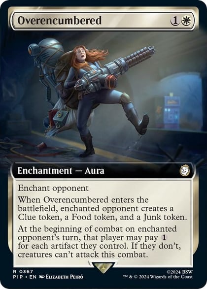 Overencumbered (Extended Art), Universes Beyond: Fallout 367