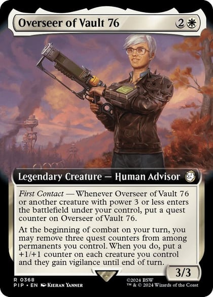 Overseer of Vault 76 (Extended Art), Universes Beyond: Fallout 368