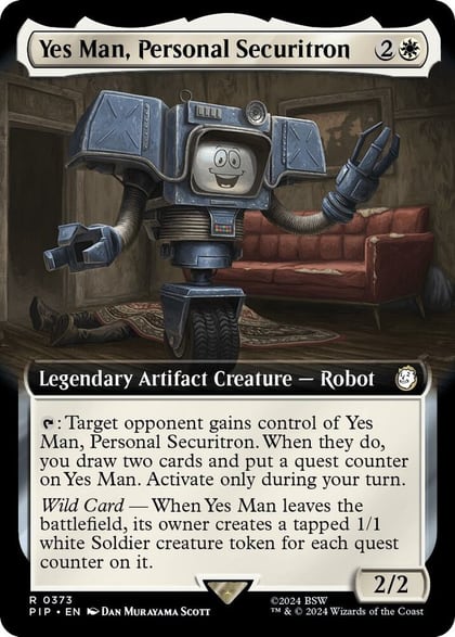 Yes Man, Personal Securitron (Extended Art), Universes Beyond: Fallout 373