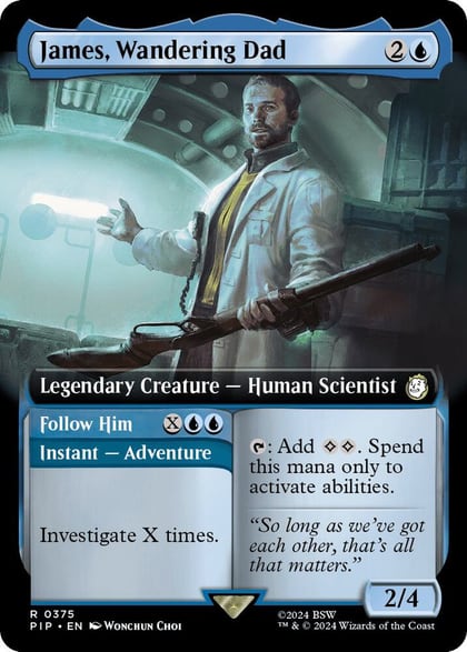 James, Wandering Dad (Extended Art), Universes Beyond: Fallout 375