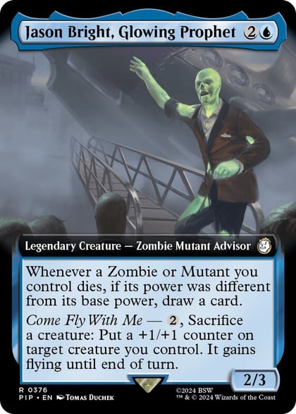Jason Bright, Glowing Prophet (Extended Art), Universes Beyond: Fallout 376