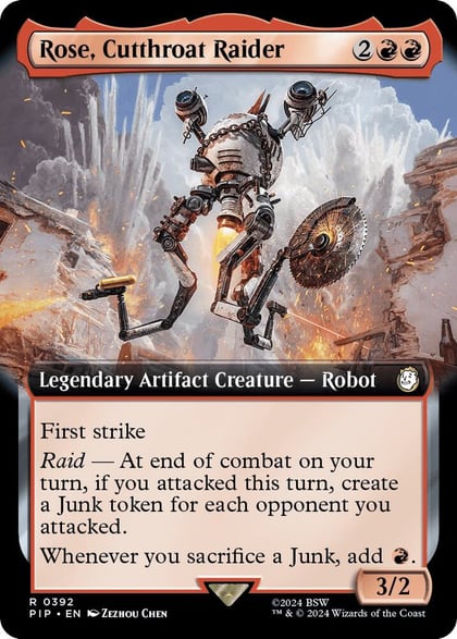 Rose, Cutthroat Raider (Extended Art), Universes Beyond: Fallout 392
