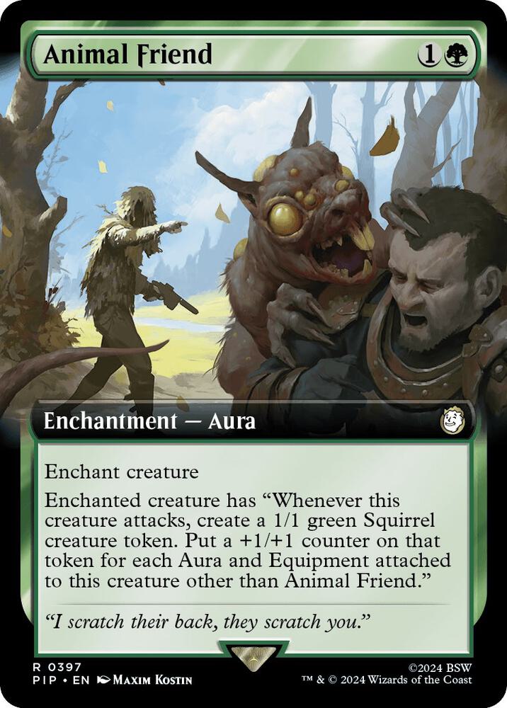 Animal Friend (Extended Art), Universes Beyond: Fallout 397