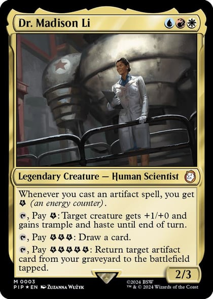 Dr. Madison Li, Universes Beyond: Fallout 3