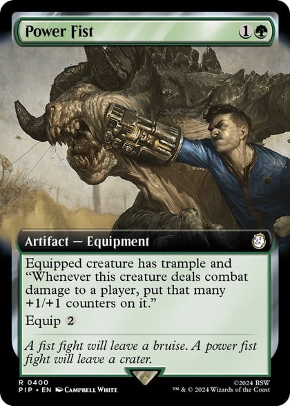 Power Fist (Extended Art), Universes Beyond: Fallout 400