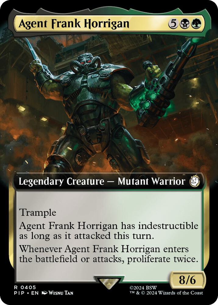 Agent Frank Horrigan (Extended Art), Universes Beyond: Fallout 405