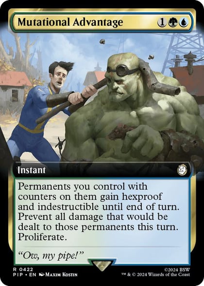 Mutational Advantage (Extended Art), Universes Beyond: Fallout 422