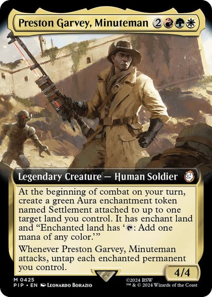 Preston Garvey, Minuteman (Extended Art), Universes Beyond: Fallout 425