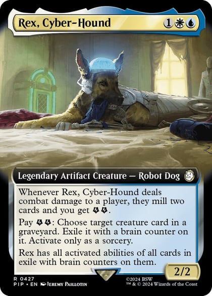 Rex, Cyber-Hound (Extended Art), Universes Beyond: Fallout 427