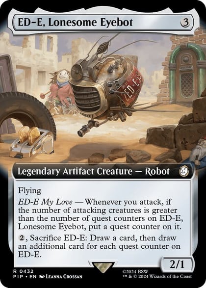 ED-E, Lonesome Eyebot (Extended Art), Universes Beyond: Fallout 432