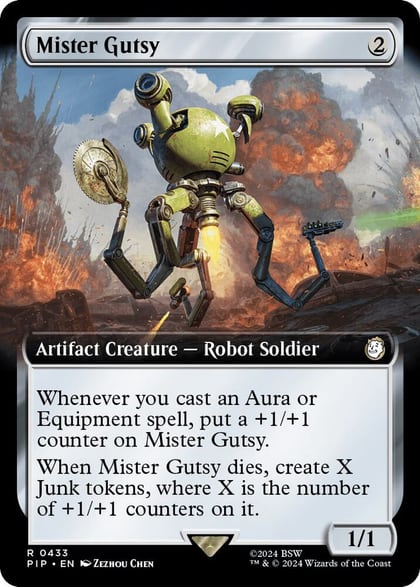 Mister Gutsy (Extended Art), Universes Beyond: Fallout 433