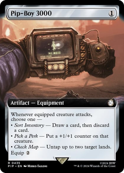 Pip-Boy 3000 (Extended Art), Universes Beyond: Fallout 435