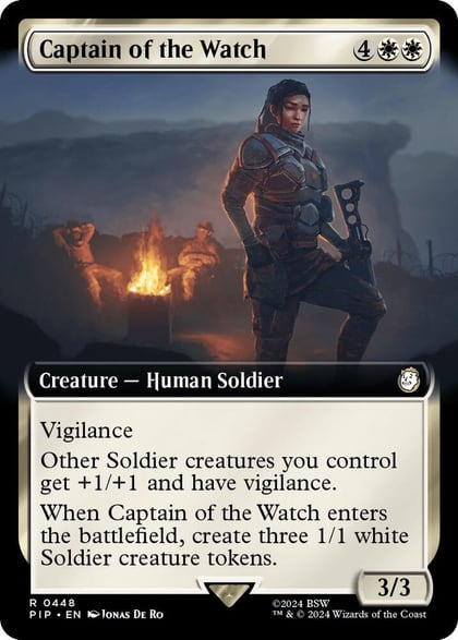 Captain of the Watch (Extended Art), Universes Beyond: Fallout 448