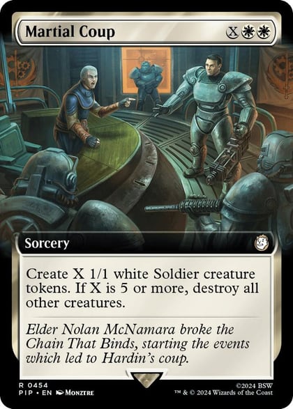 Martial Coup (Extended Art), Universes Beyond: Fallout 454