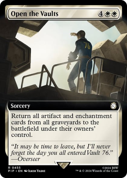 Open the Vaults (Extended Art), Universes Beyond: Fallout 455