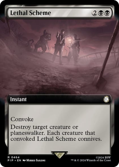 Lethal Scheme (Extended Art), Universes Beyond: Fallout 464