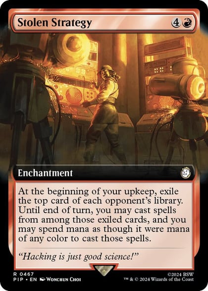 Stolen Strategy (Extended Art), Universes Beyond: Fallout 467