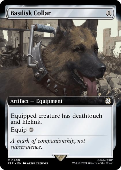 Basilisk Collar (Extended Art), Universes Beyond: Fallout 480