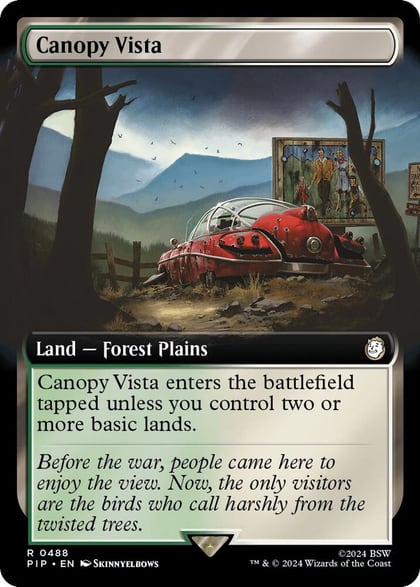 Canopy Vista (Extended Art), Universes Beyond: Fallout 488