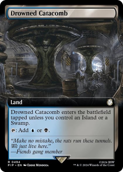 Drowned Catacomb (Extended Art), Universes Beyond: Fallout 494