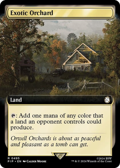 Exotic Orchard (Extended Art), Universes Beyond: Fallout 495