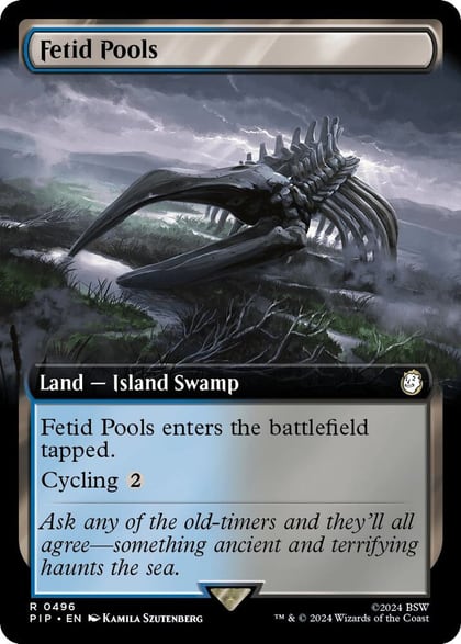 Fetid Pools (Extended Art), Universes Beyond: Fallout 496