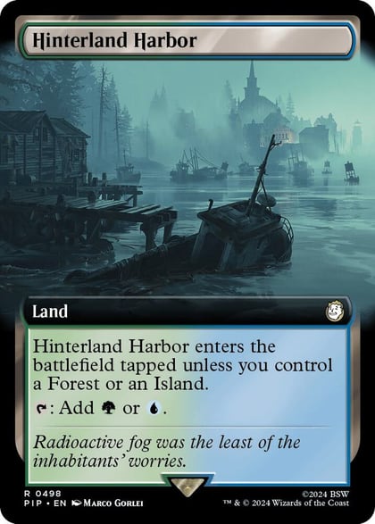 Hinterland Harbor (Extended Art), Universes Beyond: Fallout 498