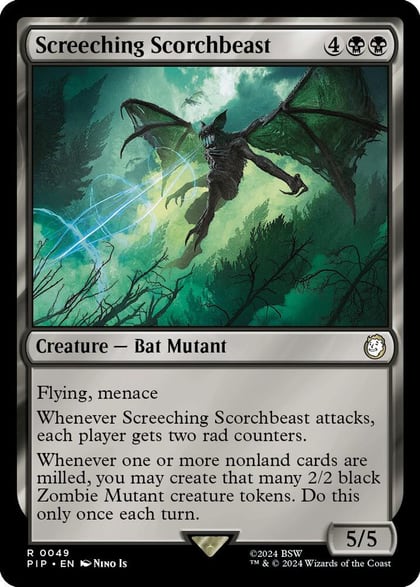 Screeching Scorchbeast, Universes Beyond: Fallout 49